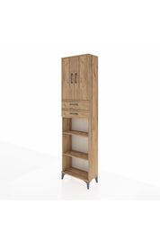 Arges Dolap 4 Raflı 2 Çekmeceli 2 Kapaklı 60x30x221 - S29M245V9A