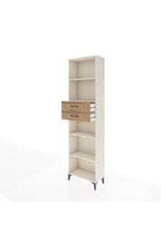 Arges Dolap 4 Raflı 2 Çekmeceli 60x30x221 - S29M247V3A