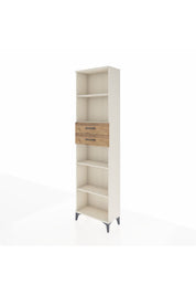 Arges Dolap 4 Raflı 2 Çekmeceli 60x30x221 - S29M247V3A