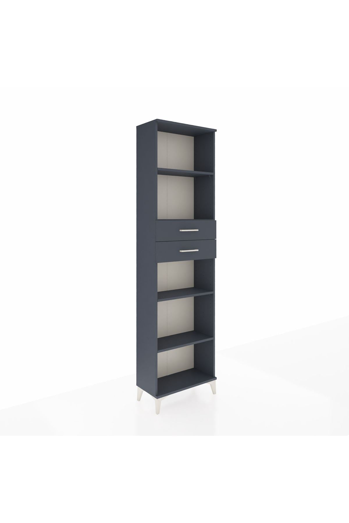 Arges Dolap 4 Raflı 2 Çekmeceli 60x30x221 - S29M247V5A