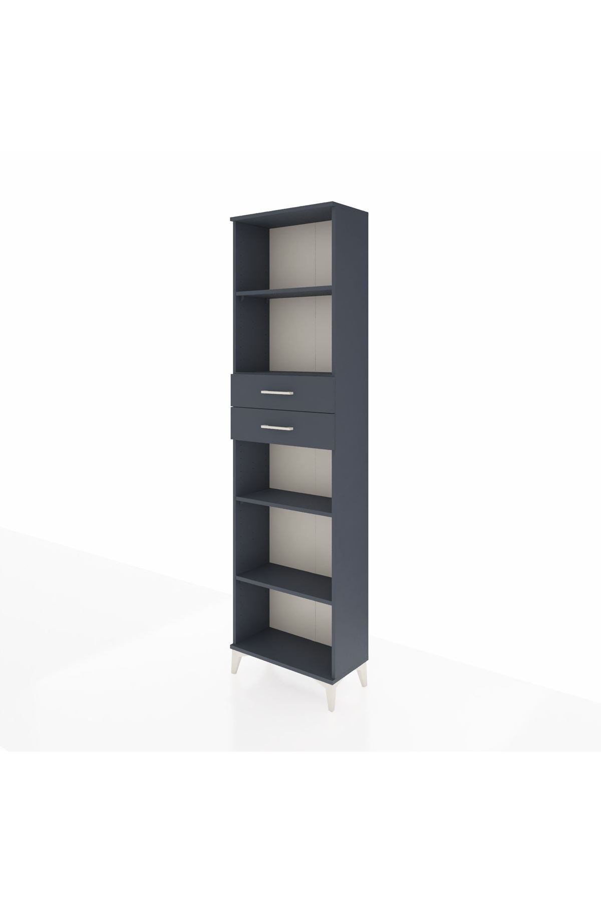 Arges Dolap 4 Raflı 2 Çekmeceli 60x30x221 - S29M247V5A