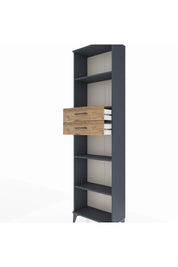 Arges Dolap 4 Raflı 2 Çekmeceli 60x30x221 - S29M247V6A