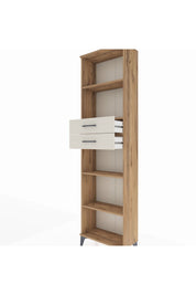 Arges Dolap 4 Raflı 2 Çekmeceli 60x30x221 - S29M247V7A