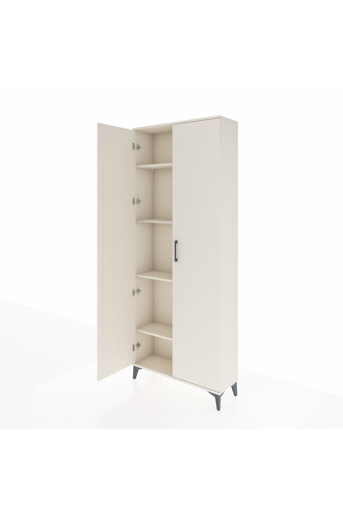 Arges Dolap 4 Raflı 2 Kapaklı 88x30x221 - S30M002V1A