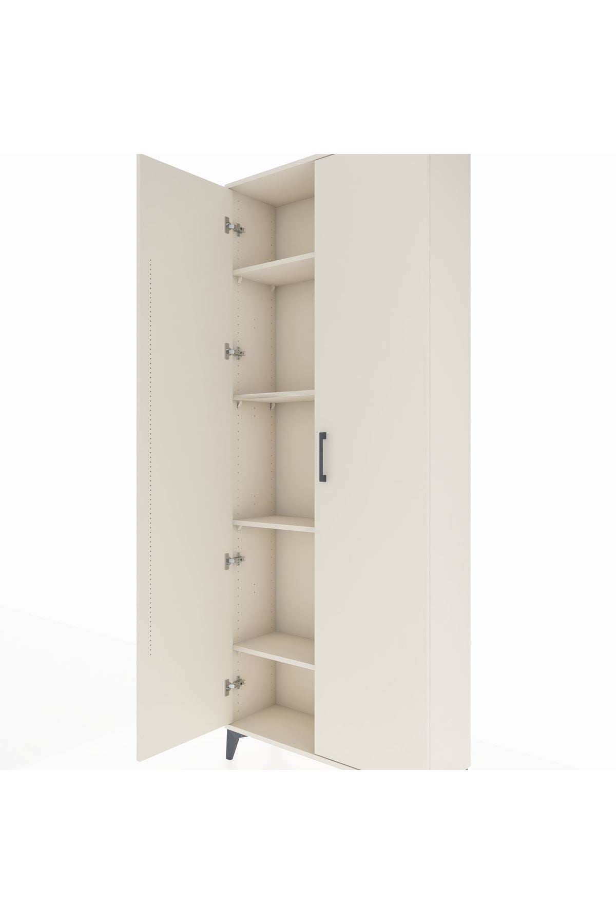 Arges Dolap 4 Raflı 2 Kapaklı 88x30x221 - S30M002V1A