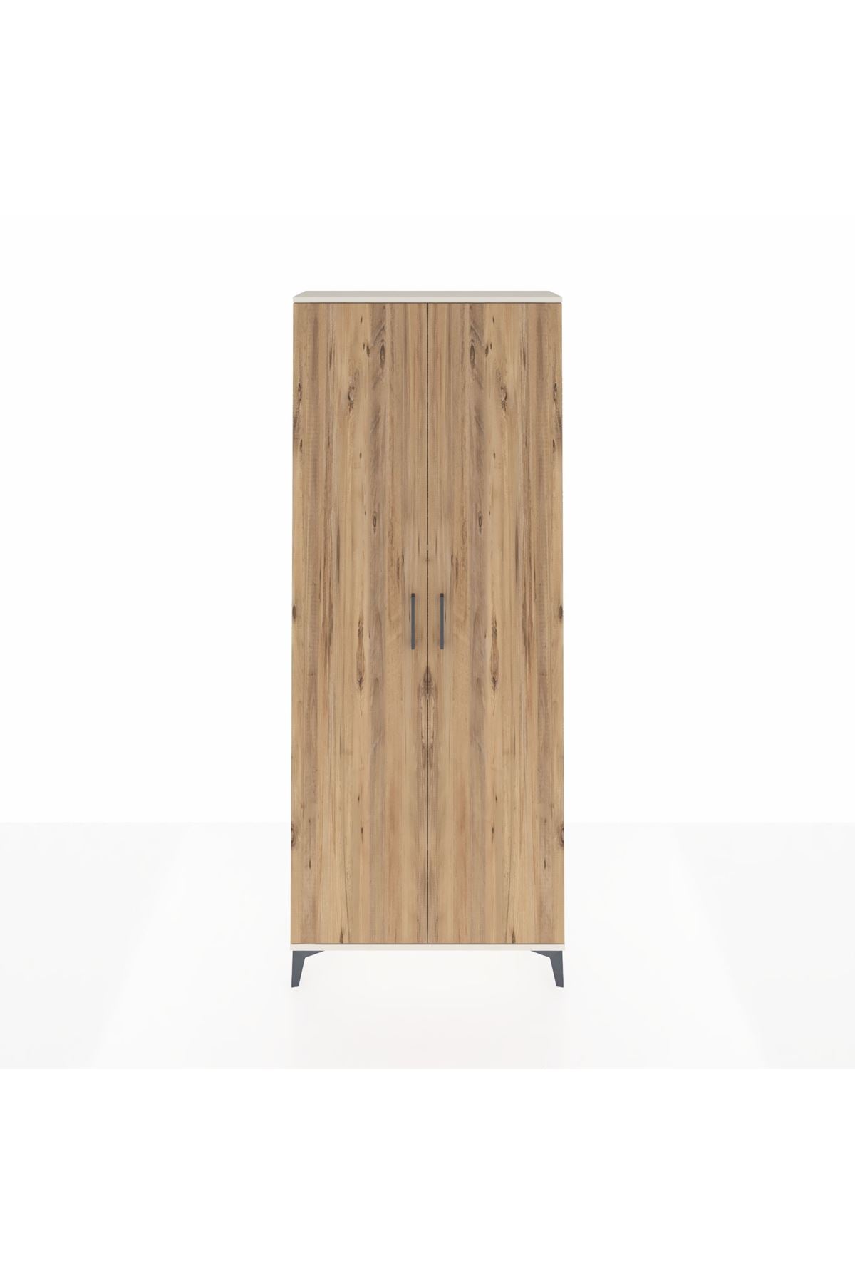 Arges Dolap 4 Raflı 2 Kapaklı 88x30x221 - S30M002V3A