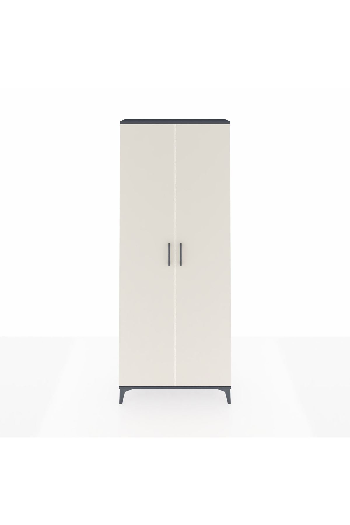 Arges Dolap 4 Raflı 2 Kapaklı 88x30x221 - S30M002V4A