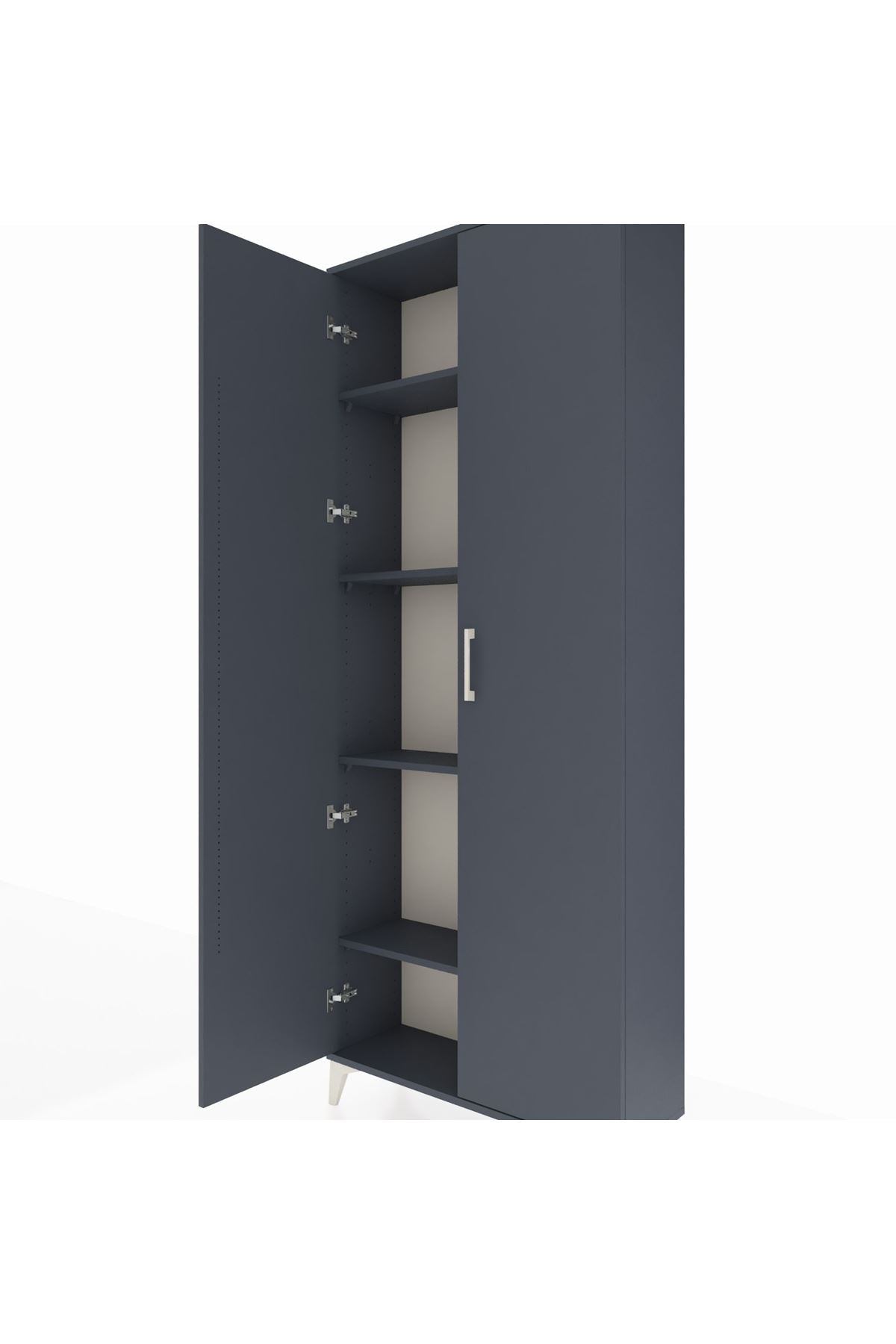 Arges Dolap 4 Raflı 2 Kapaklı 88x30x221 - S30M002V5A