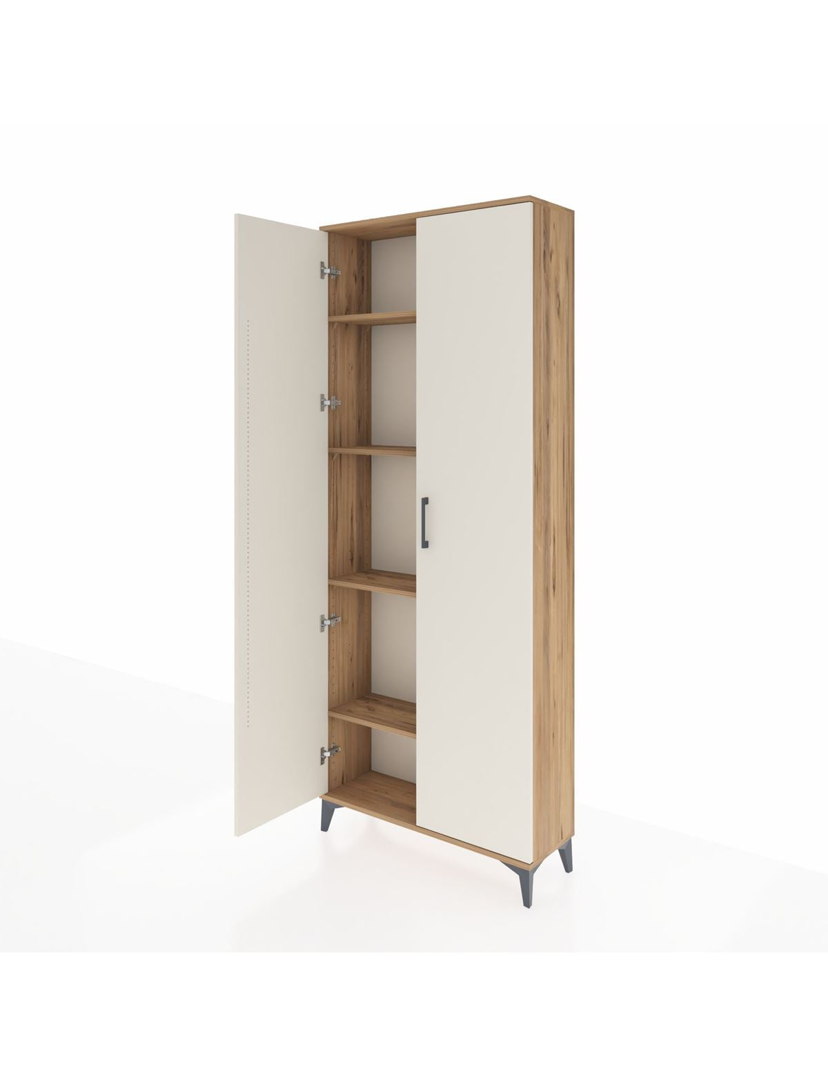 Arges Dolap 4 Raflı 2 Kapaklı 88x30x221 - S30M002V7A
