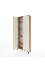 Arges Dolap 4 Raflı 2 Kapaklı 88x30x221 - S30M002V7A