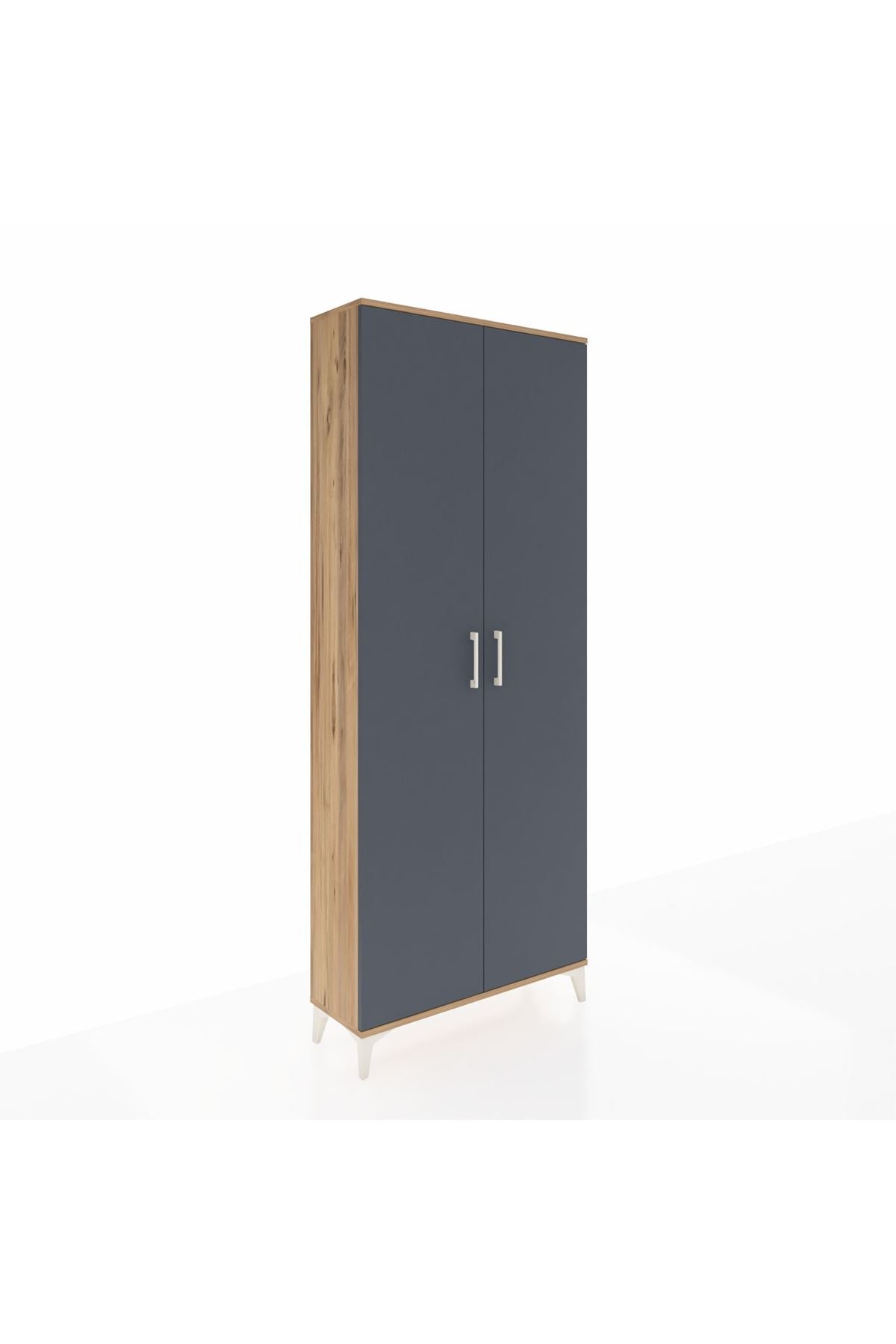 Arges Dolap 4 Raflı 2 Kapaklı 88x30x221 - S30M002V8A