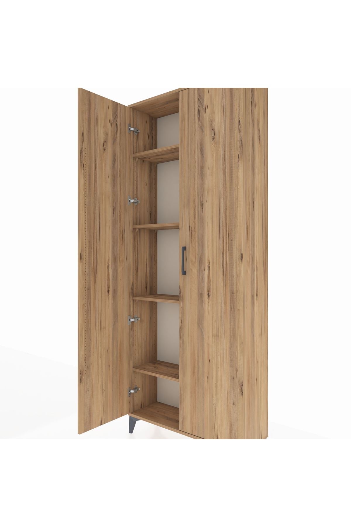 Arges Dolap 4 Raflı 2 Kapaklı 88x30x221 - S30M002V9A