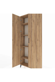 Arges Dolap 4 Raflı 2 Kapaklı 88x30x221 - S30M002V9A