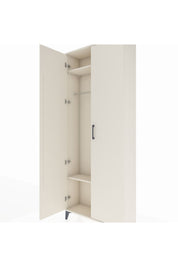 Arges Dolap 2 Raflı 2 Kapaklı Tek Askılı 88x30x221 - S30M003V1A