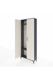 Arges Dolap 2 Raflı 2 Kapaklı Tek Askılı 88x30x221 - S30M003V4A