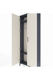 Arges Dolap 2 Raflı 2 Kapaklı Tek Askılı 88x30x221 - S30M003V4A