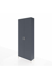 Arges Dolap 2 Raflı 2 Kapaklı Tek Askılı 88x30x221 - S30M003V5A