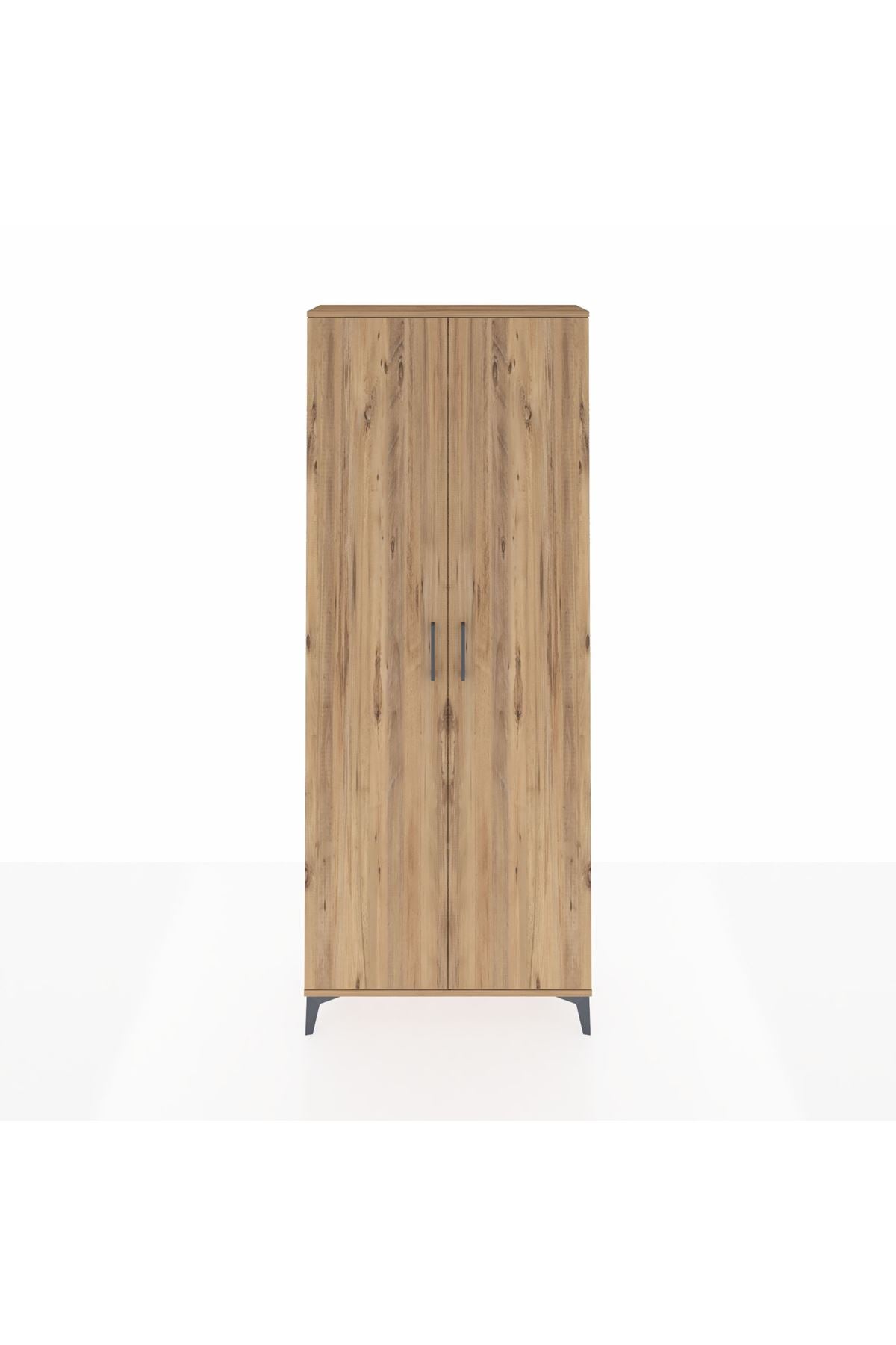 Arges Dolap 2 Raflı 2 Kapaklı Tek Askılı 88x30x221 - S30M003V9A