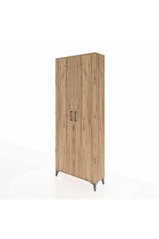 Arges Dolap 2 Raflı 2 Kapaklı Tek Askılı 88x30x221 - S30M003V9A