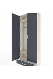 Arges Dolap 3 Raflı Tek Çekmeceli Tek Askılı 88x30x221 - S30M004V2A