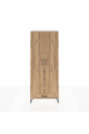 Arges Dolap 3 Raflı Tek Çekmeceli Tek Askılı 88x30x221 - S30M004V3A