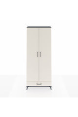 Arges Dolap 3 Raflı Tek Çekmeceli Tek Askılı 88x30x221