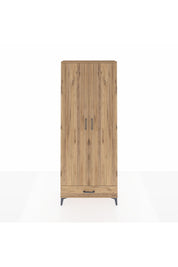 Arges Dolap 3 Raflı Tek Çekmeceli Tek Askılı 88x30x221 - S30M004V9A