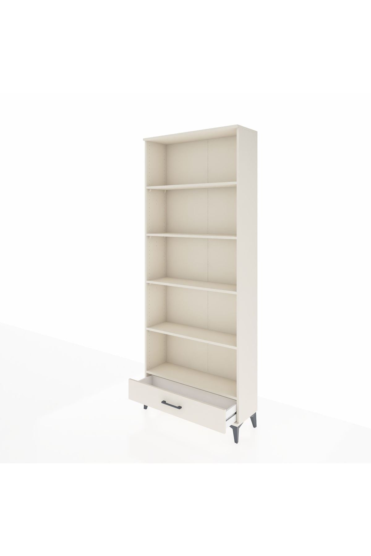 Arges Dolap 5 Raflı Tek Çekmeceli 88x30x221 - S30M005V1A