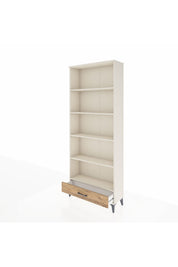 Arges Dolap 5 Raflı Tek Çekmeceli 88x30x221 - S30M005V3A