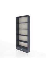 Arges Dolap 5 Raflı Tek Çekmeceli 88x30x221 - S30M005V5A