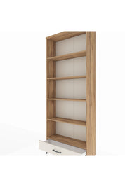 Arges Dolap 5 Raflı Tek Çekmeceli 88x30x221 - S30M005V7A