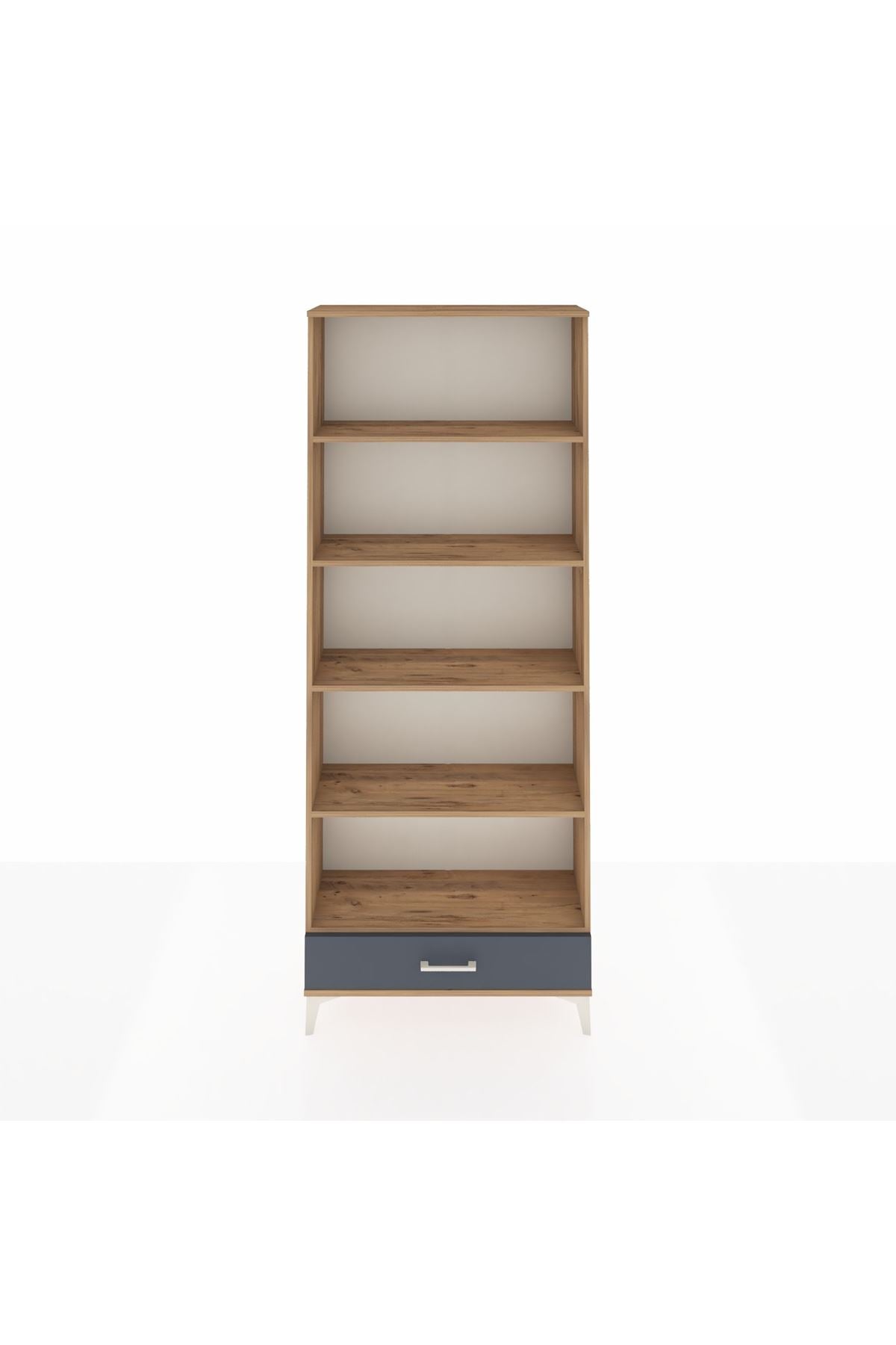 Arges Dolap 5 Raflı Tek Çekmeceli 88x30x221 - S30M005V8A