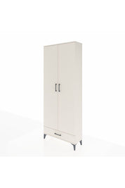 Arges Dolap 5 Raflı Tek Çekmeceli 2 Kapaklı 88x30x221 - S30M006V1A