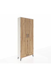 Arges Dolap 5 Raflı Tek Çekmeceli 2 Kapaklı 88x30x221 - S30M006V3A