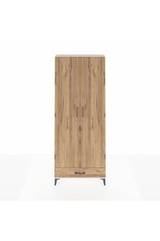 Arges Dolap 5 Raflı Tek Çekmeceli 2 Kapaklı 88x30x221 - S30M006V3A