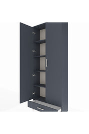 Arges Dolap 5 Raflı Tek Çekmeceli 2 Kapaklı 88x30x221 - S30M006V5A