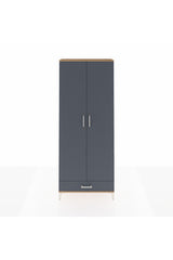 Arges Dolap 5 Raflı Tek Çekmeceli 2 Kapaklı 88x30x221