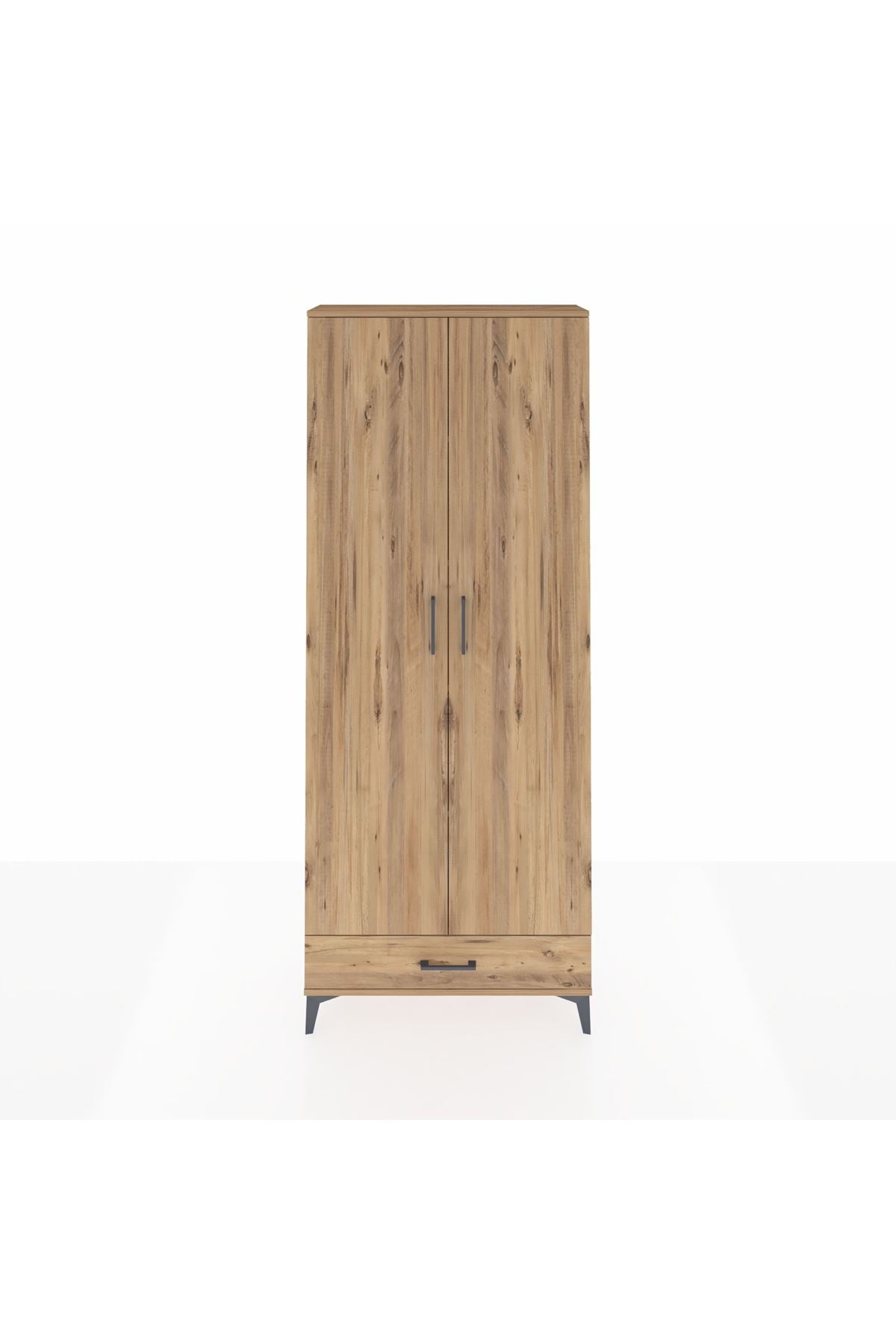 Arges Dolap 5 Raflı Tek Çekmeceli 2 Kapaklı 88x30x221 - S30M006V9A