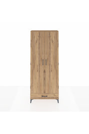 Arges Dolap 5 Raflı Tek Çekmeceli 2 Kapaklı 88x30x221 - S30M006V9A