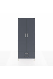Arges Dolap 2 Raflı 2 Çekmeceli Tek Askılı 88x30x221 - S30M007V5A