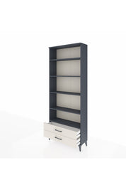 Arges Dolap 5 Raflı 2 Çekmeceli 88x30x221 - S30M008V4A