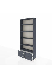 Arges Dolap 5 Raflı 2 Çekmeceli 88x30x221 - S30M008V5A