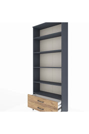 Arges Dolap 5 Raflı 2 Çekmeceli 88x30x221 - S30M008V6A