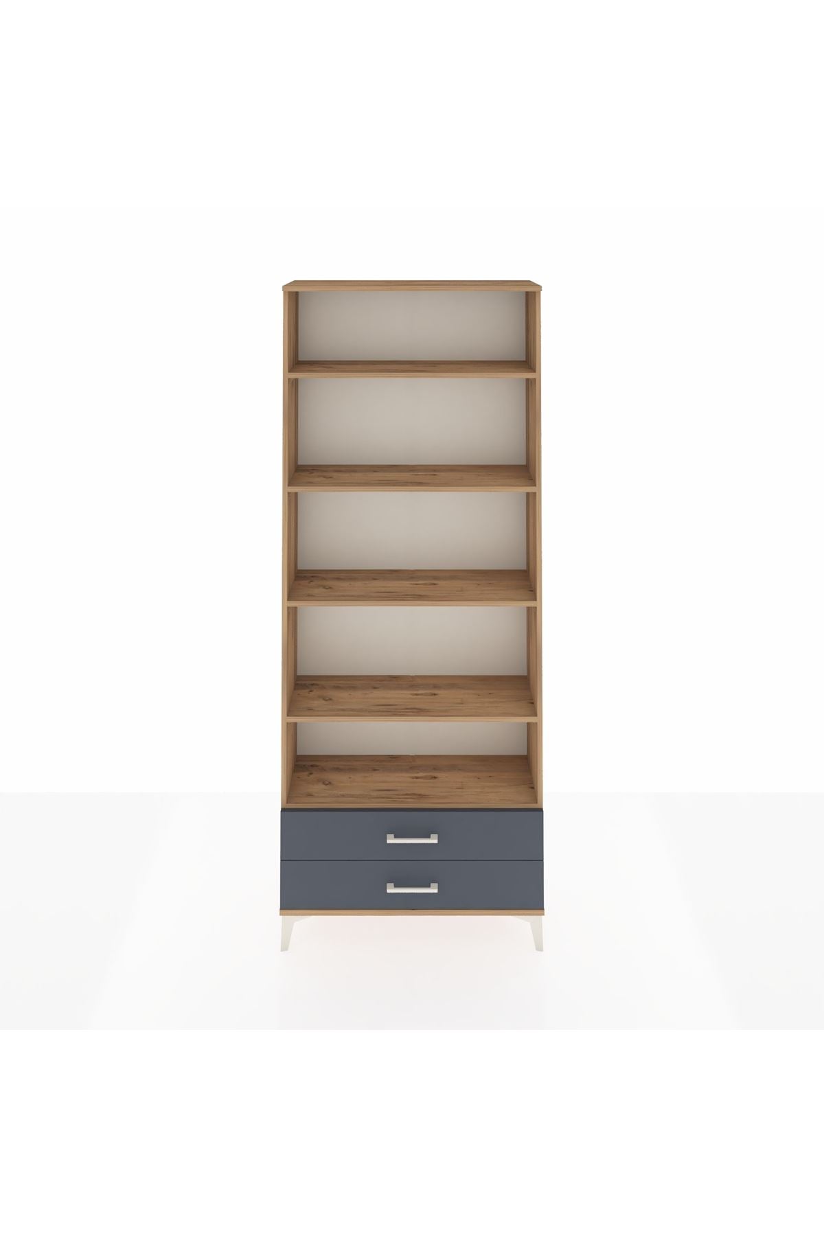 Arges Dolap 5 Raflı 2 Çekmeceli 88x30x221 - S30M008V8A