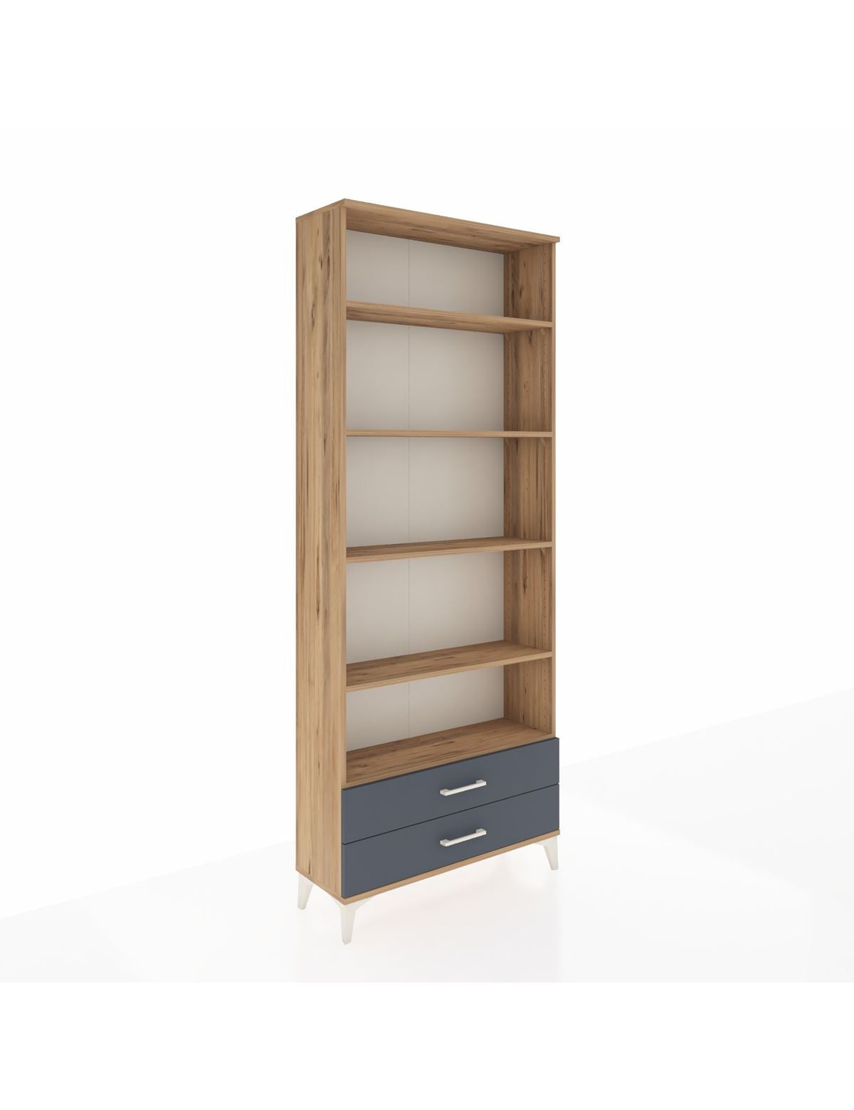 Arges Dolap 5 Raflı 2 Çekmeceli 88x30x221 - S30M008V8A