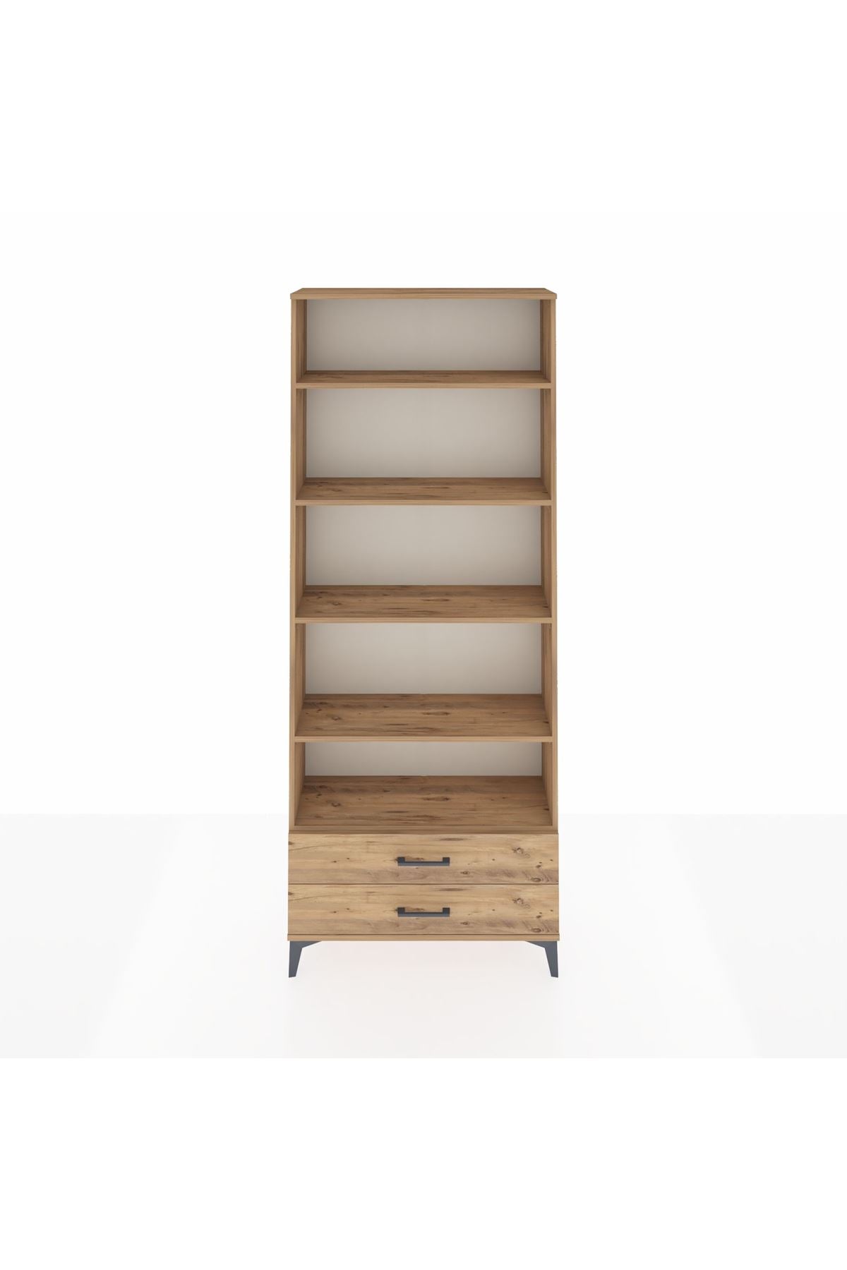 Arges Dolap 5 Raflı 2 Çekmeceli 88x30x221 - S30M008V9A