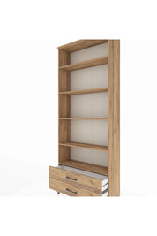 Arges Dolap 5 Raflı 2 Çekmeceli 88x30x221 - S30M008V9A