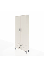 Arges Dolap 5 Raflı 2 Çekmeceli 2 Kapaklı 88x30x221 - S30M009V1A