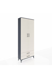 Arges Dolap 5 Raflı 2 Çekmeceli 2 Kapaklı 88x30x221 - S30M009V4A
