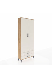 Arges Dolap 5 Raflı 2 Çekmeceli 2 Kapaklı 88x30x221 - S30M009V7A